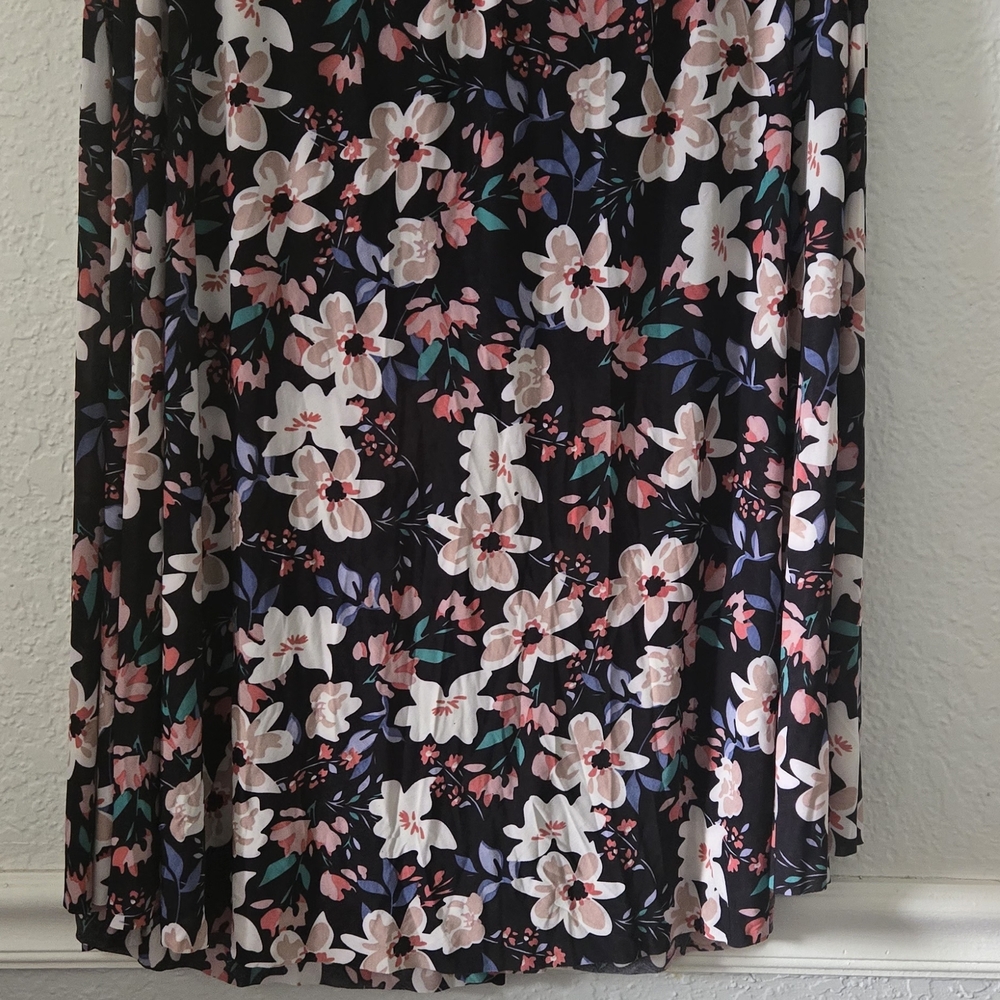 La La Muse Floral A-Line Midi Skirt – XL – NWT - Picture 2 of 6